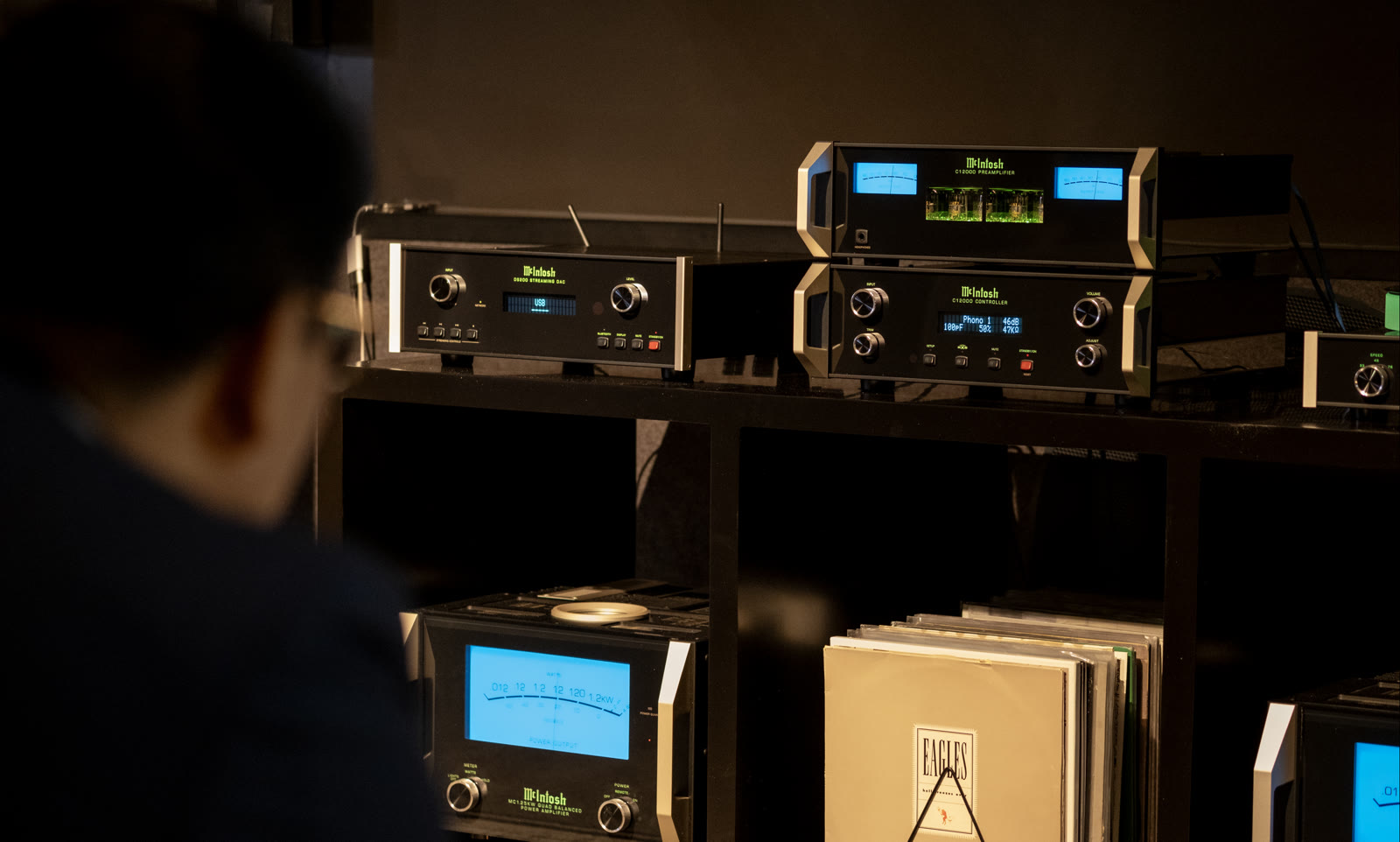 Bose x Beijing, audio equipment shelf